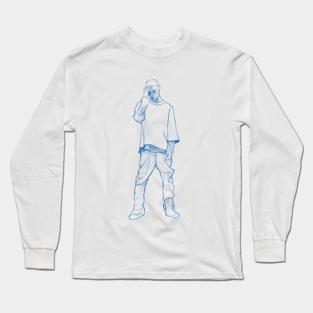 Sketch 20 Long Sleeve T-Shirt by daannoppen